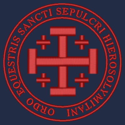 Harriton Men's Pilbloc™ V-Neck Sweater with Embroidered Ordo Equestis Logo Design