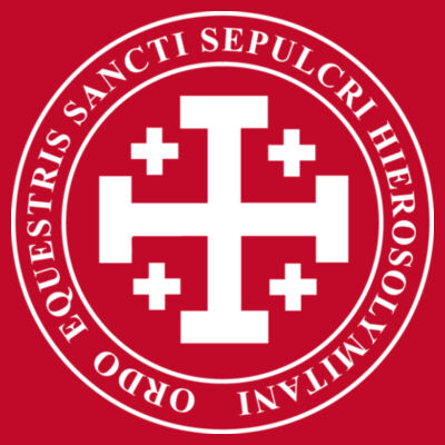 Edwards Trellis Tie with Printed Ordo Equestis Logo Design
