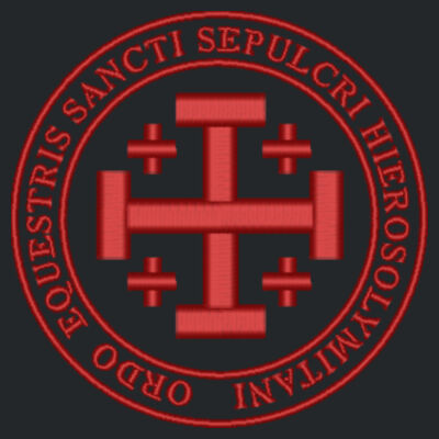 Port & Company® Knitted Scarf with Embroidered Ordo Equestis Logo Design