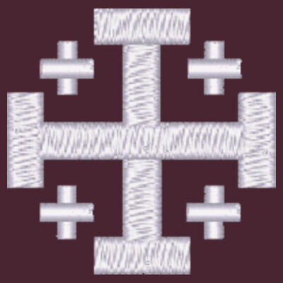 Under Armour Men's Tech™ Polo with Embroidered Jerusalem Cross Design