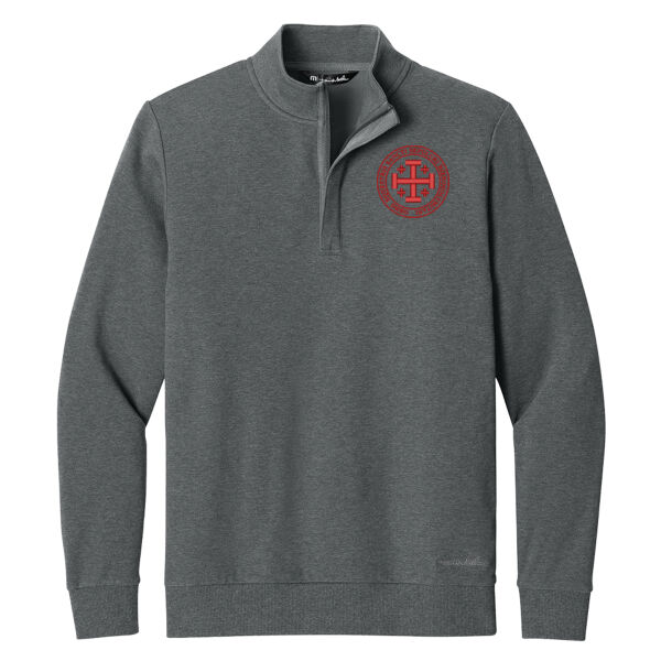 TravisMathew Ocean Villa 1/4-Zip with Embroidered Logo Thumbnail