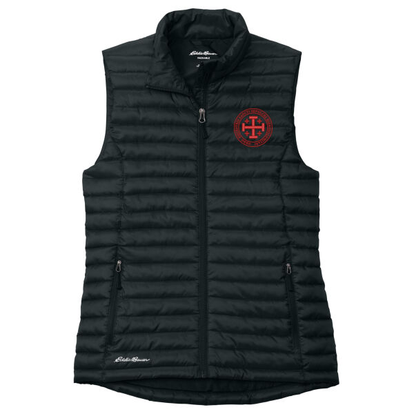 Eddie Bauer® Women’s Packable Quilted Vest with Embroidered Logo Thumbnail