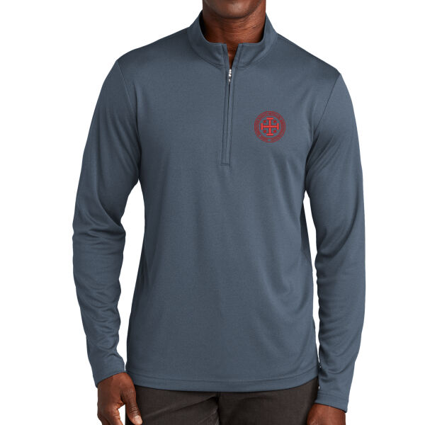 TravisMathew Coto Performance 1/4-Zip with Embroidered Logo Thumbnail