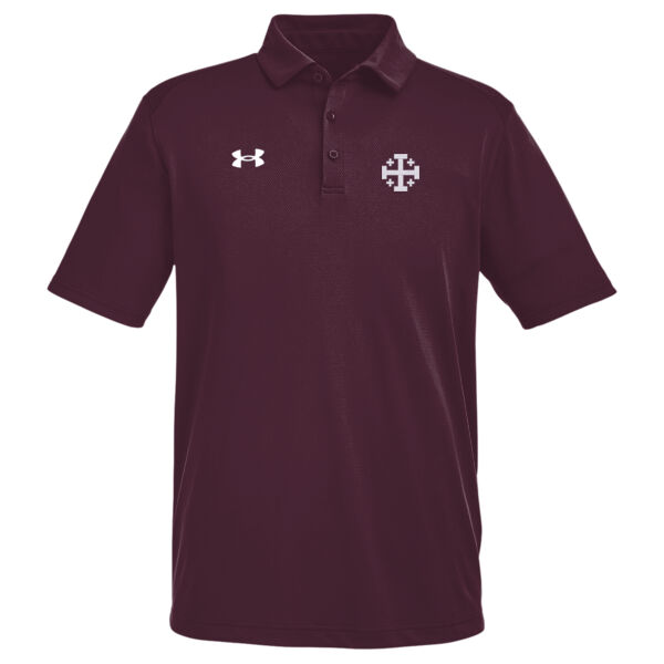 Under Armour Men's Tech™ Polo with Embroidered Jerusalem Cross Thumbnail
